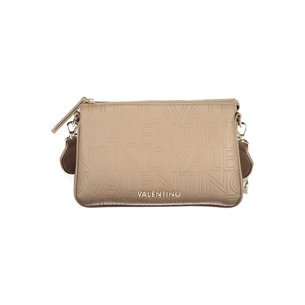 Marrone Polyurethane Women's Shoulder Bag