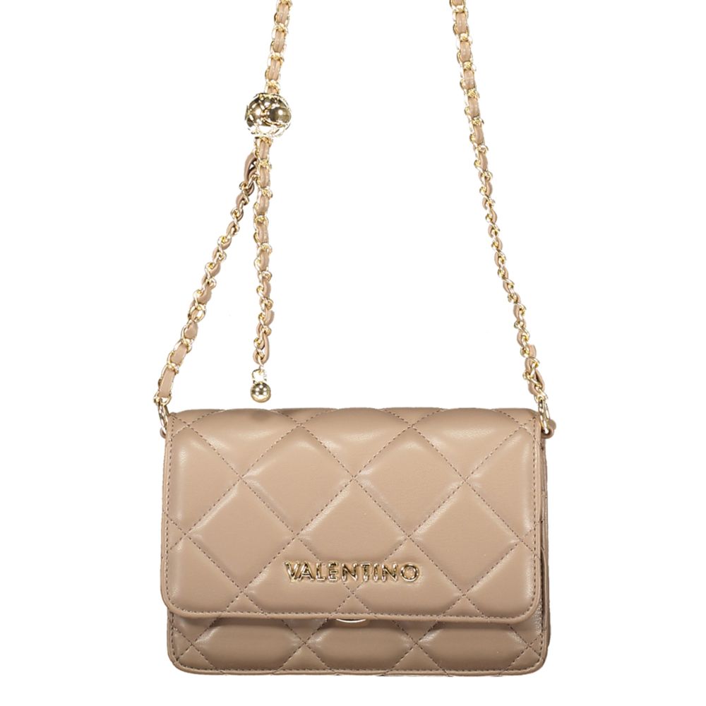 Marrone Poliuretano Womens Shoulder Bag
