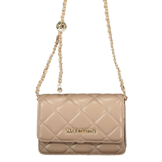 Marrone Poliuretano Womens Shoulder Bag
