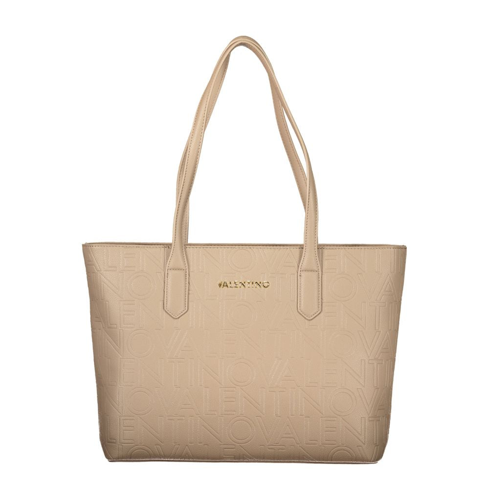 Marrone Polyurethane Women Shoulder Bag