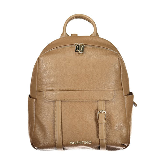 Marrone Poliuretano Womens Backpack