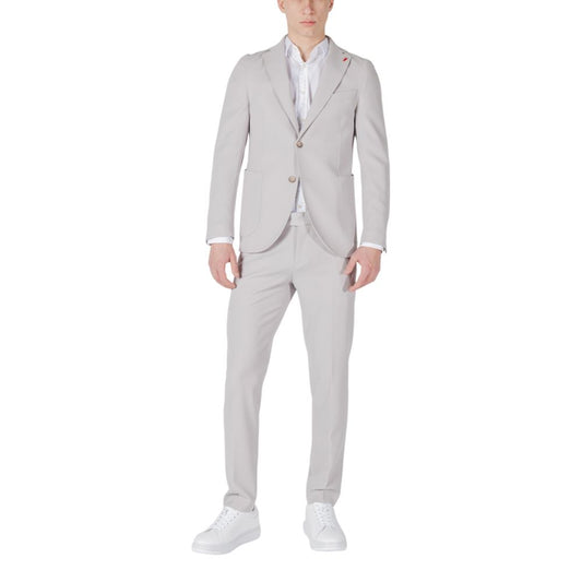 Gray Polyester Waistcoat