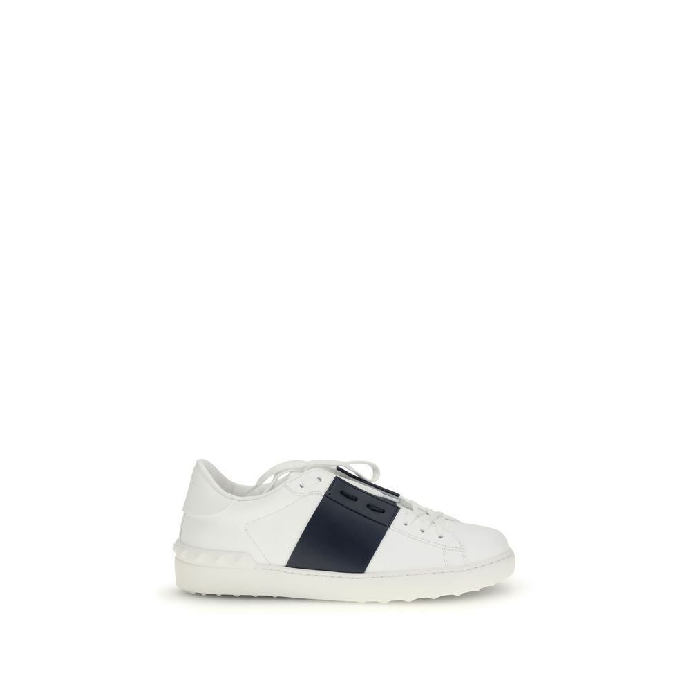 Black Calf Leather Bos Taurus Low Top Sneakers