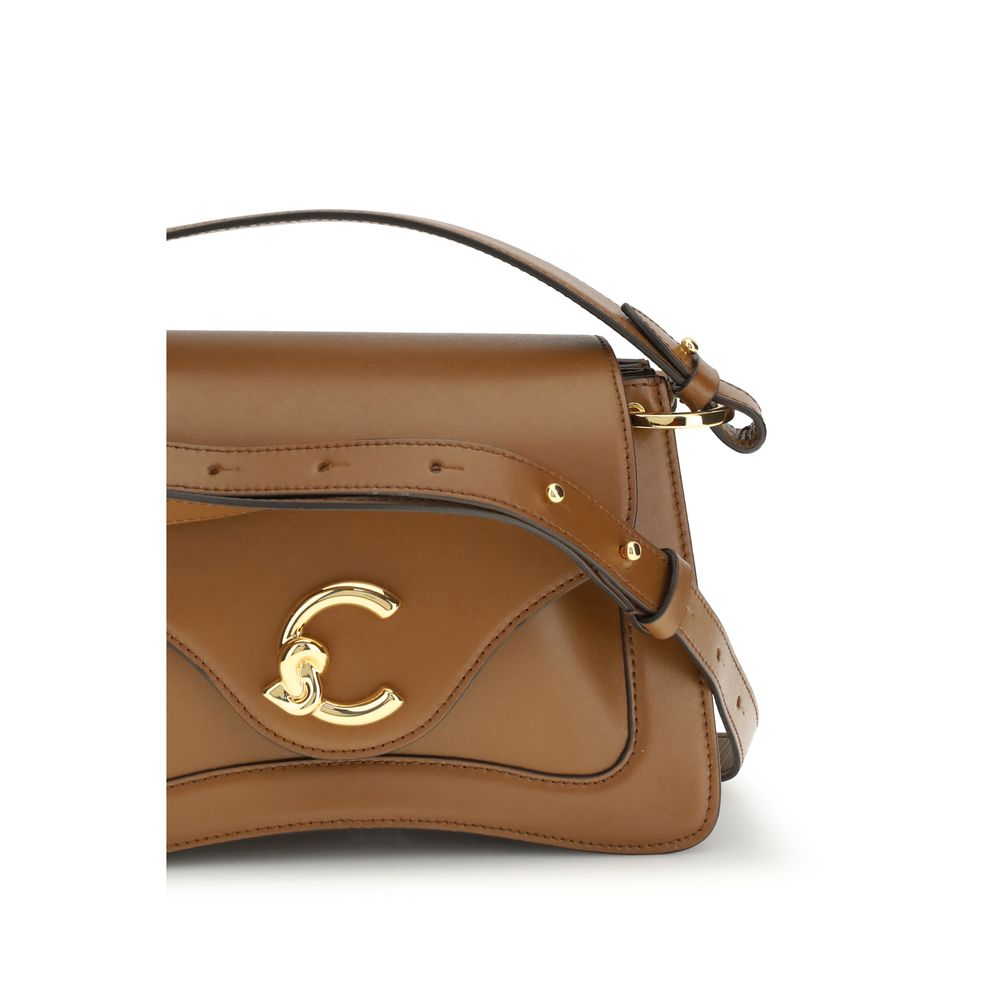 Brown Calf Leather Bos Taurus Handbag