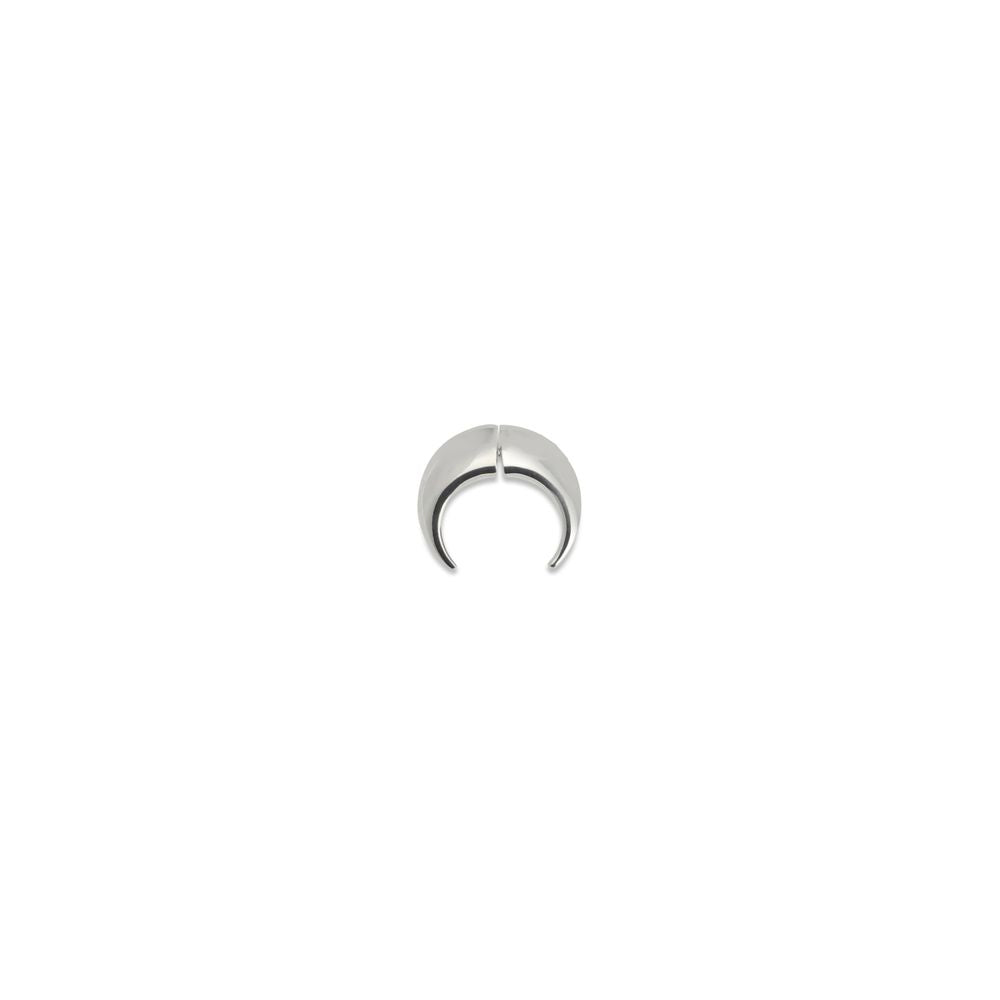 Silver Metal Earrings