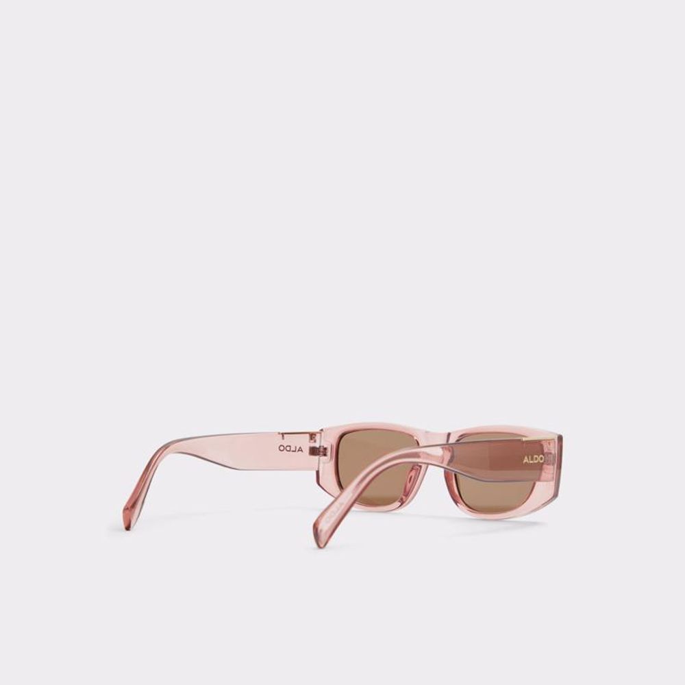 Pink Polycarbonate Sunglasses