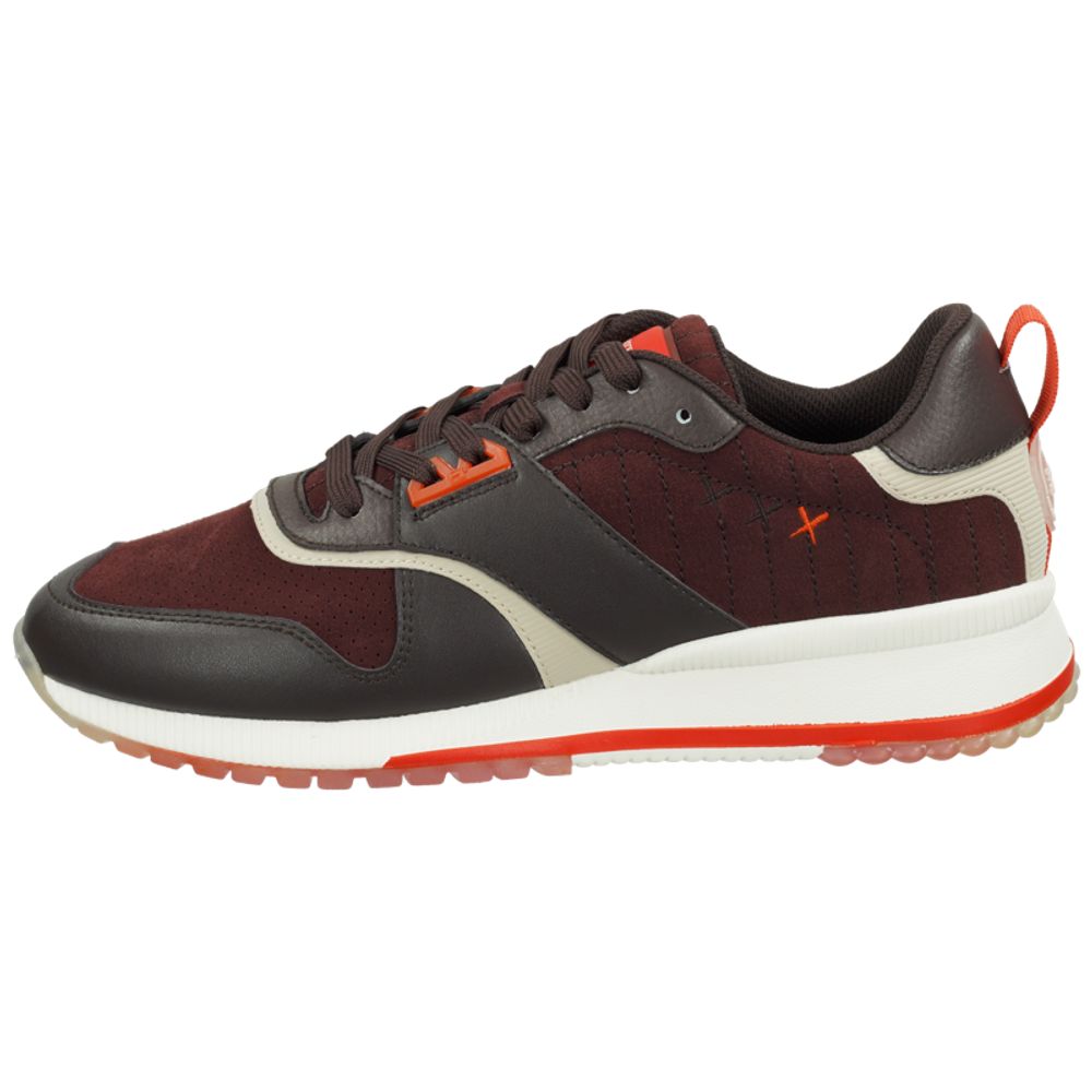 Multicolor Cowhide Athletic Sneakers
