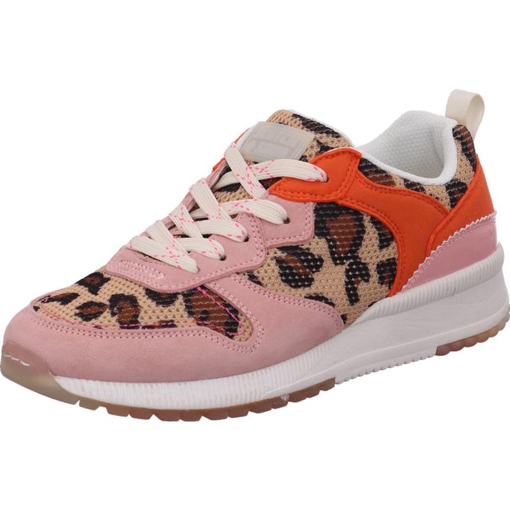 Multicolor Leather Low Top Sneakers