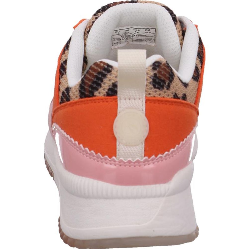 Multicolor Leather Low Top Sneakers