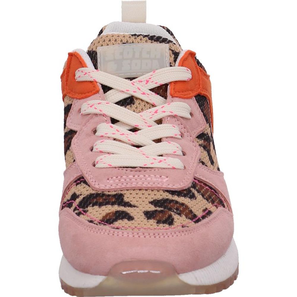 Multicolor Leather Low Top Sneakers