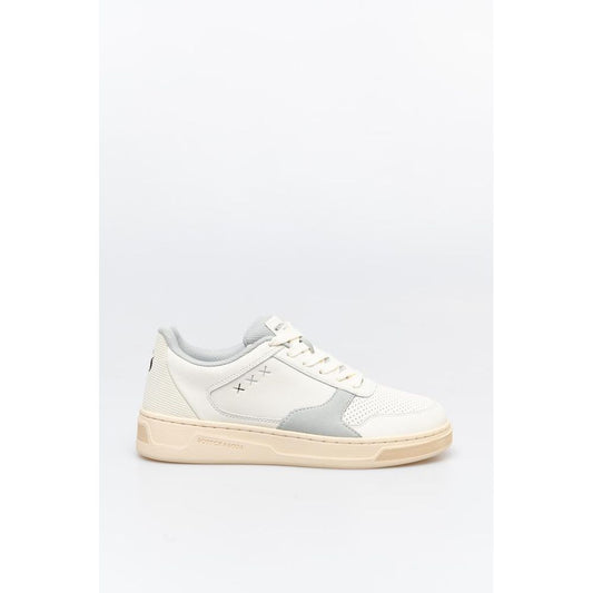 White And Low Top Sneakers