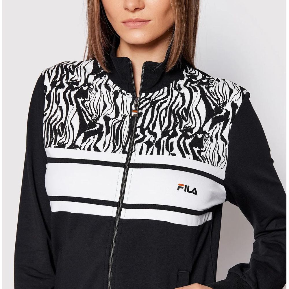Black Cotton Sweatshirt