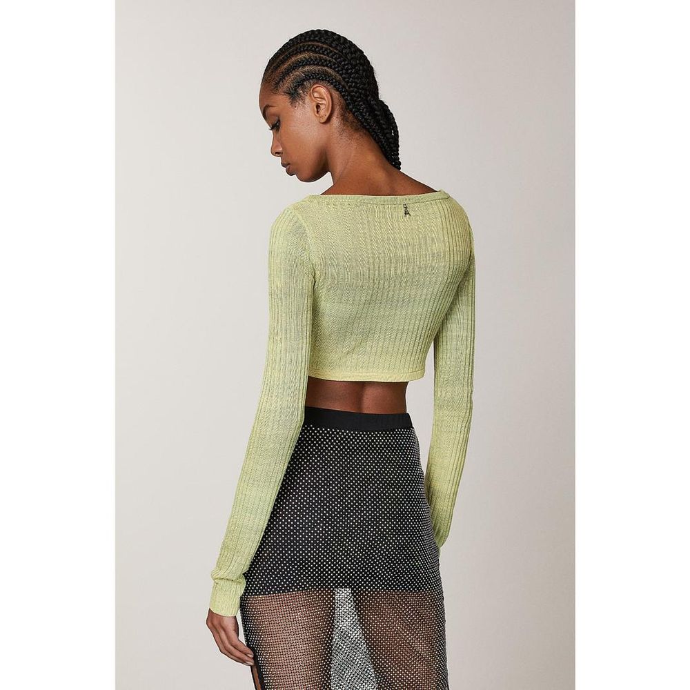 Yellow Viscose Tank Tops