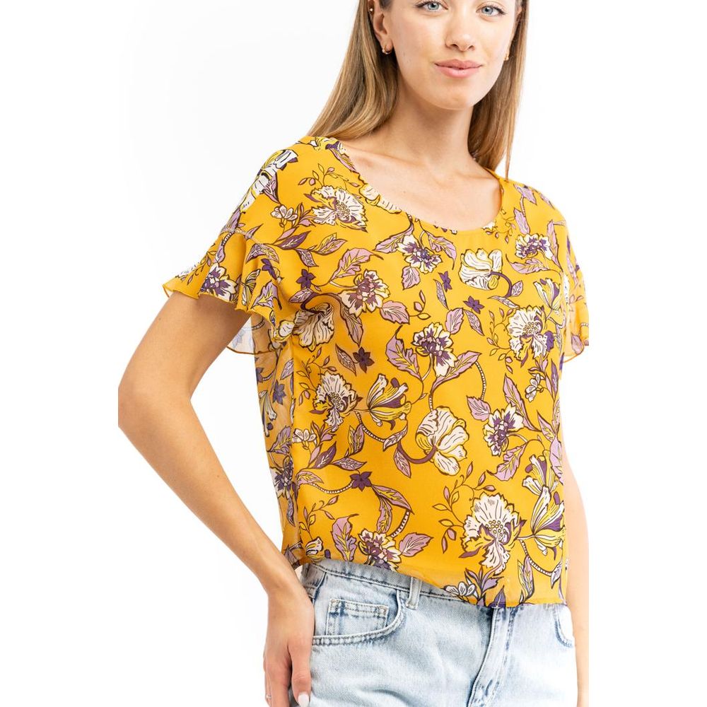 Multicolor Polyester Blouse