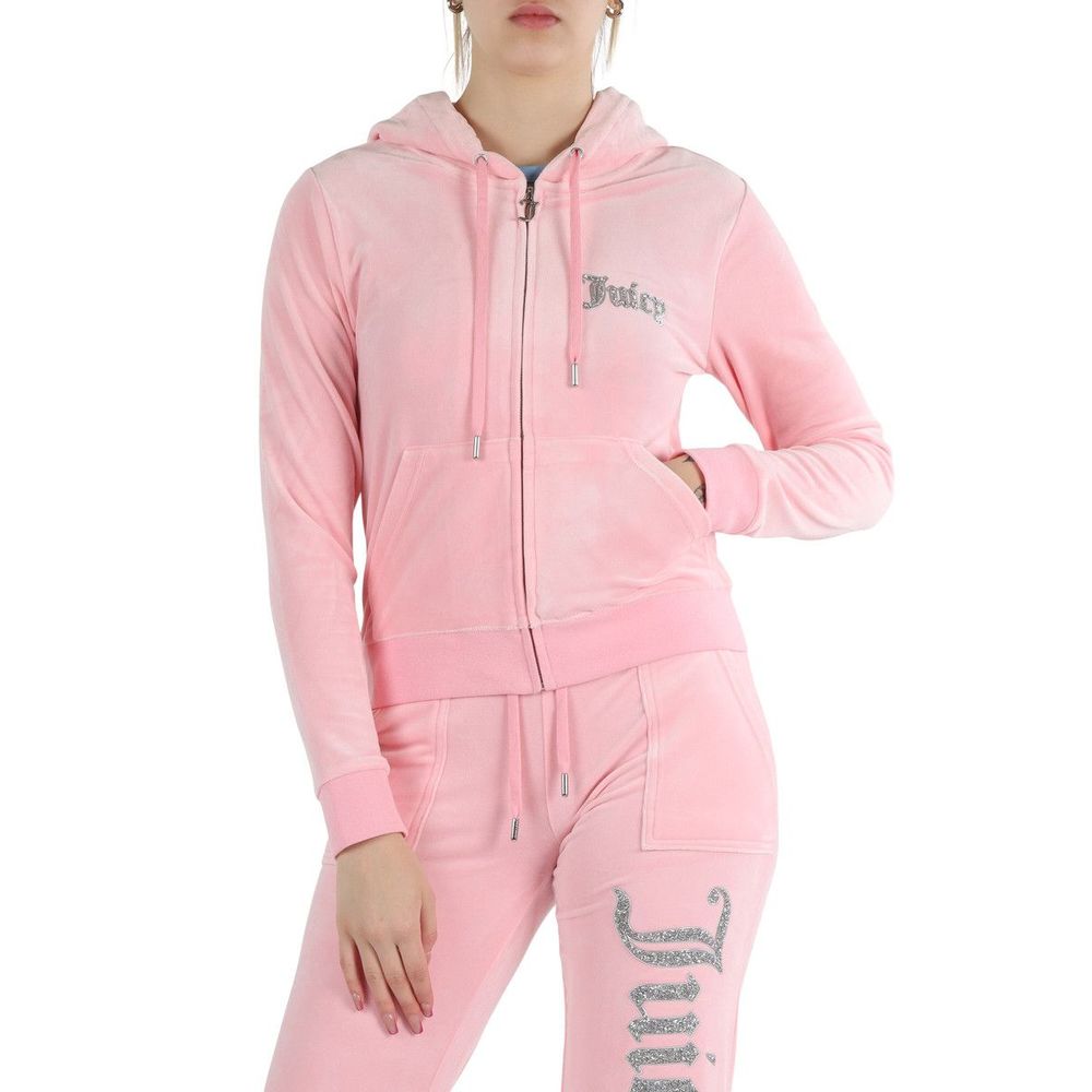 Pink Polyester Sweatshirt