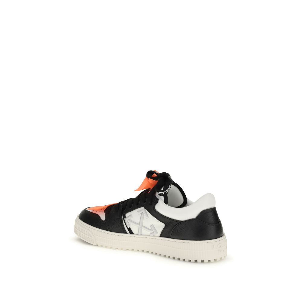 Multicolor Cotton Low Top Sneakers