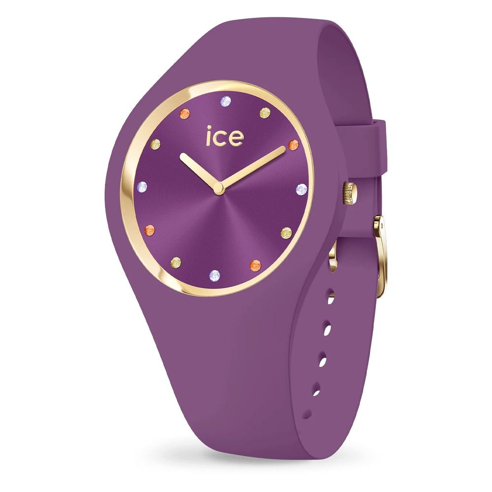 Purple Synthetic Bracelet Watch