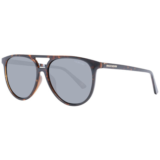 Brown Plastic Sunglasses