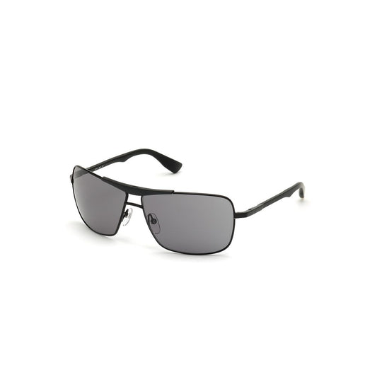 Black Metal Sunglasses