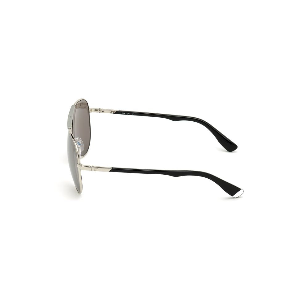 Gray Metal Sunglasses