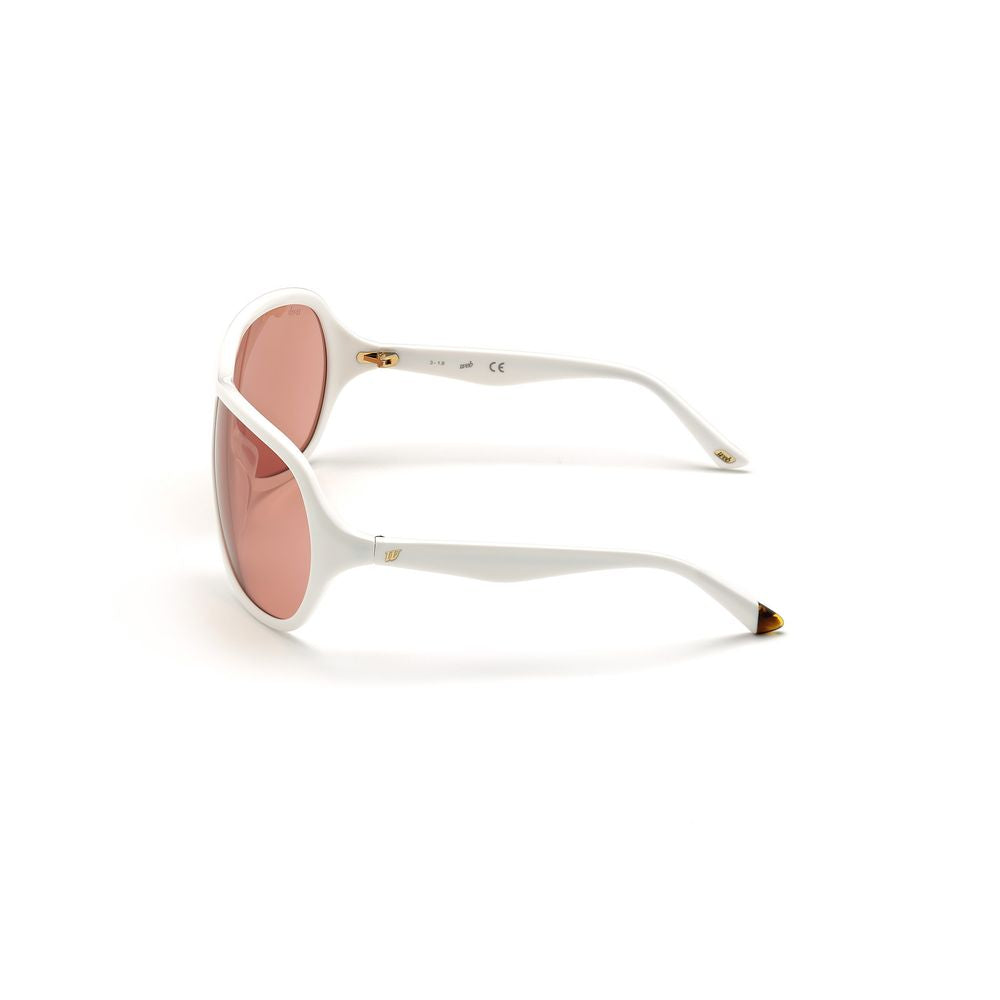 White Plastic Sunglasses