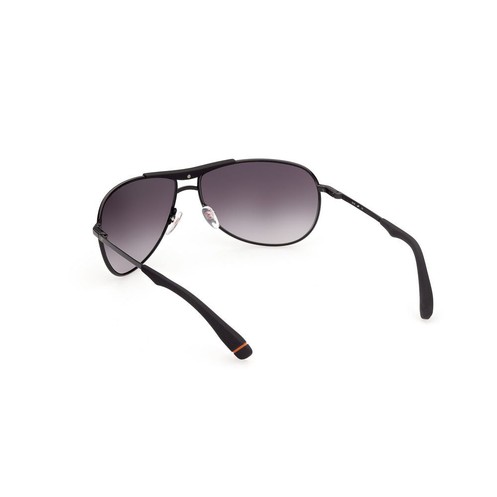Black Metal Sunglasses