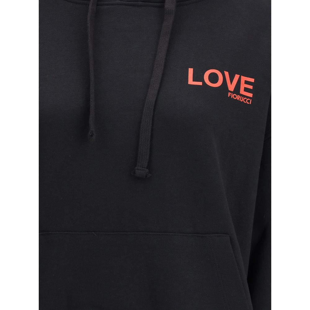 Black Cotton Sweatshirt
