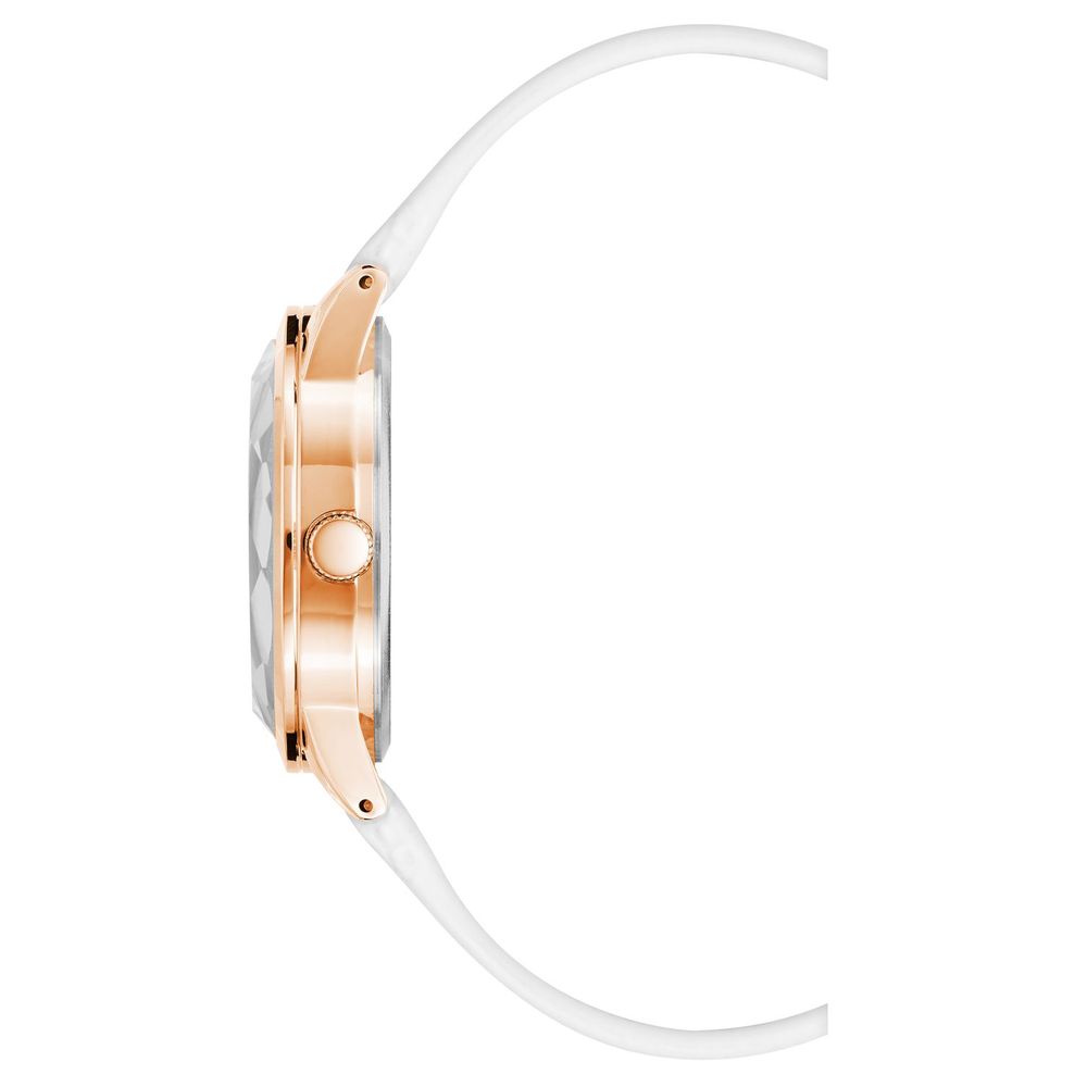 White Plastic Dress Watch