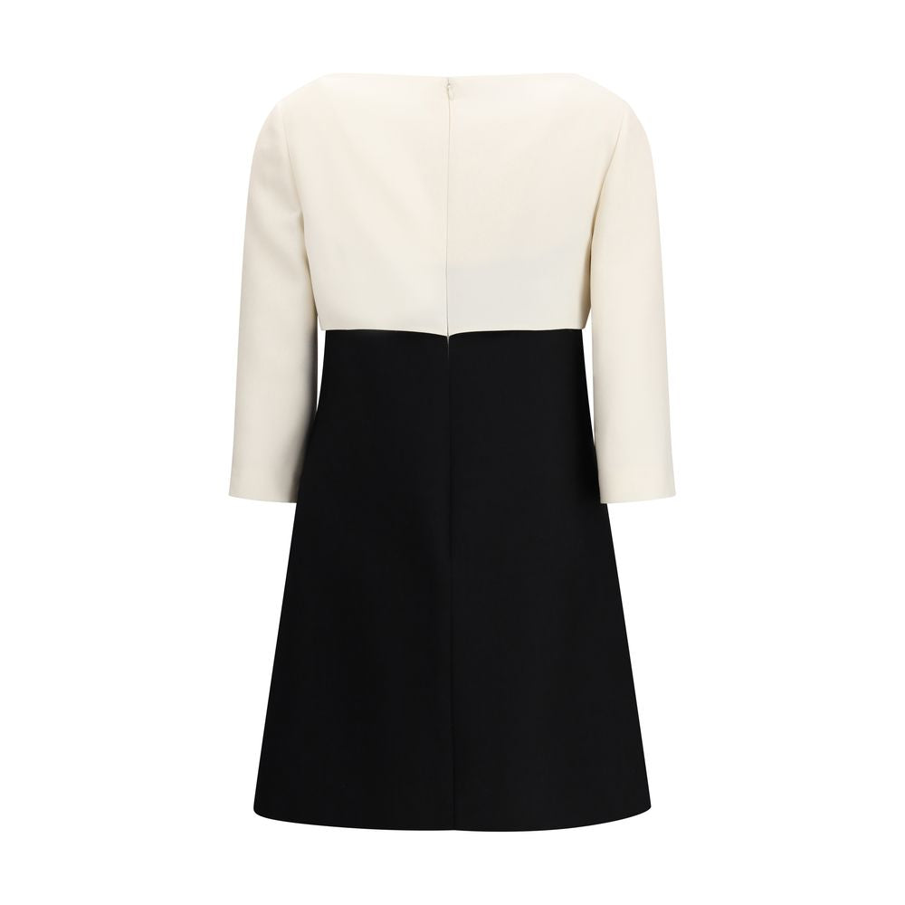Black Fleece Wool Cocktail Dress