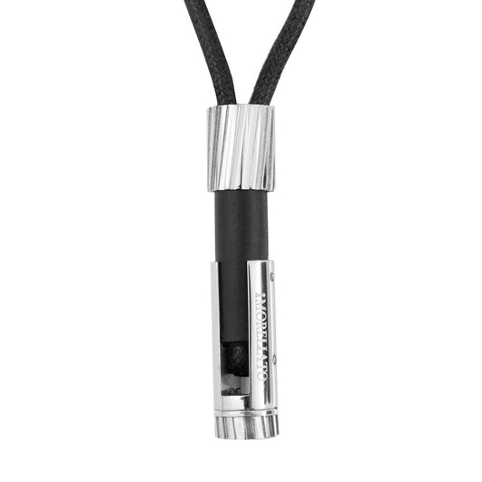 Gray Stainless Steel Necklace