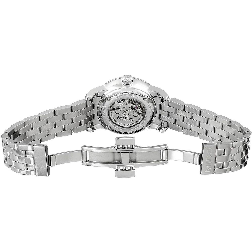 Gray Stainless Steel Dress Watch