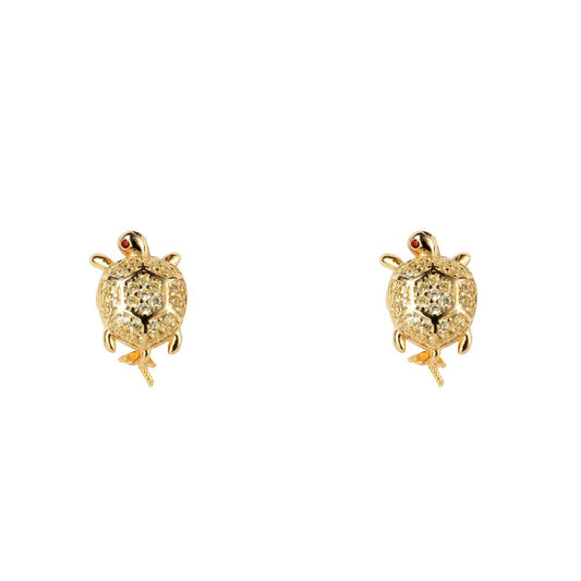 Gold Silver Earrings