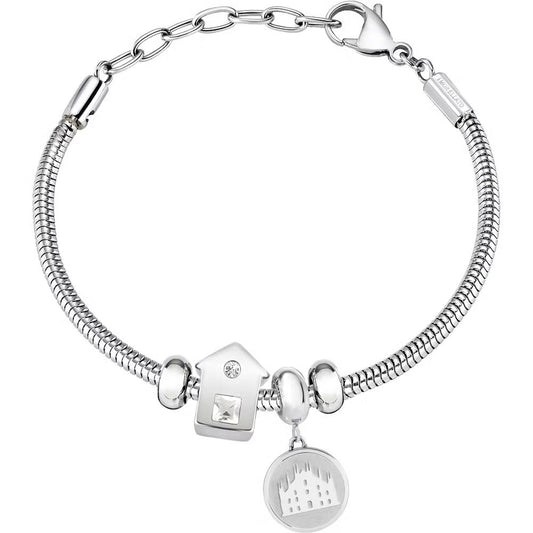Gray Stainless Steel Bracelet