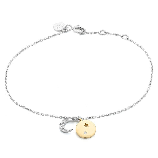 Gray Silver Bracelet