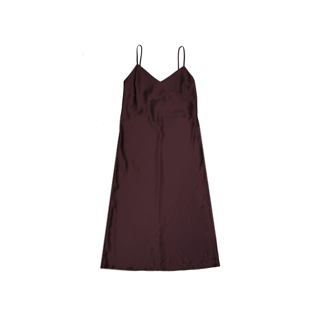 Multicolor Silk Casual Dress