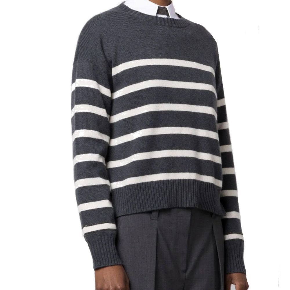 Gray Cashmere Sweater