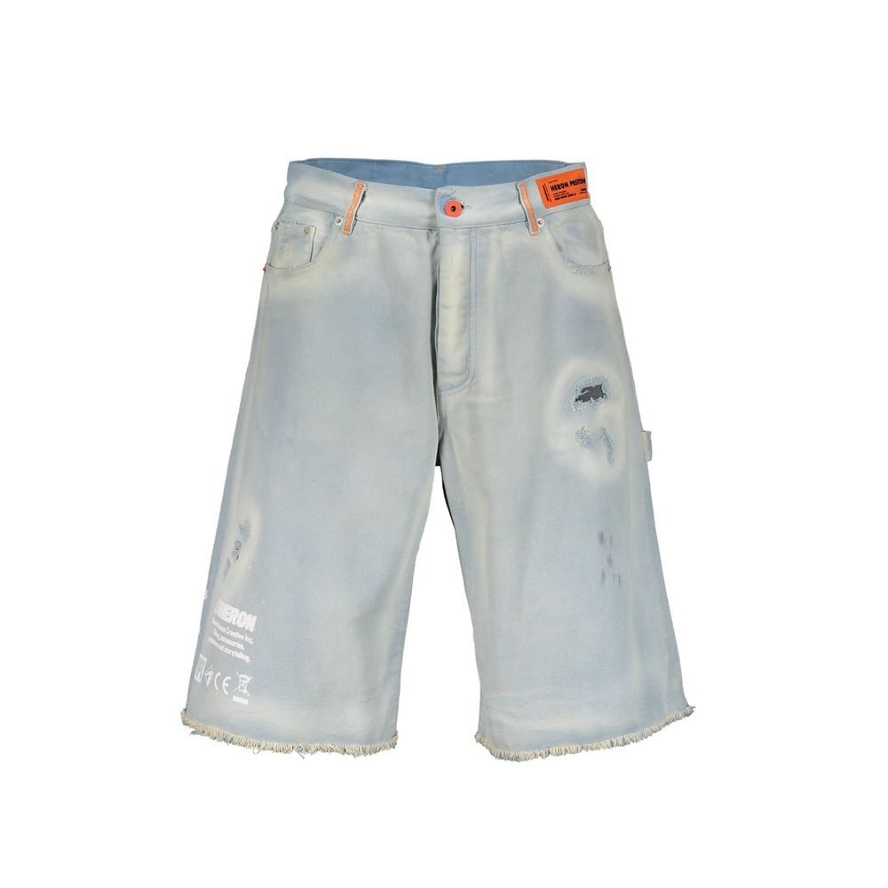 Blue Denim Shorts