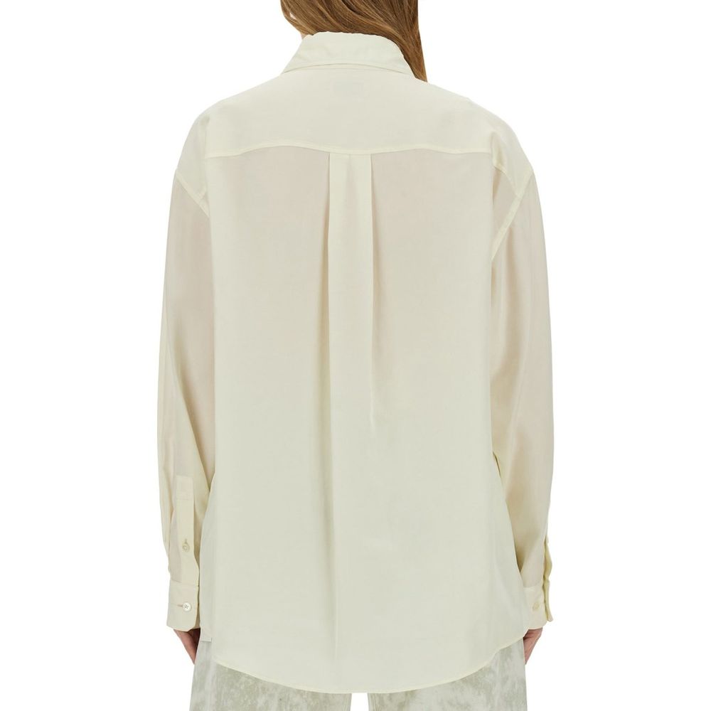 White Lyocell Tank Tops