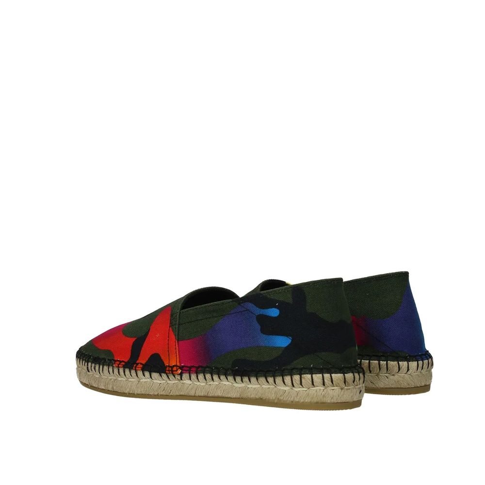 Bicolor Canvas Espadrilles