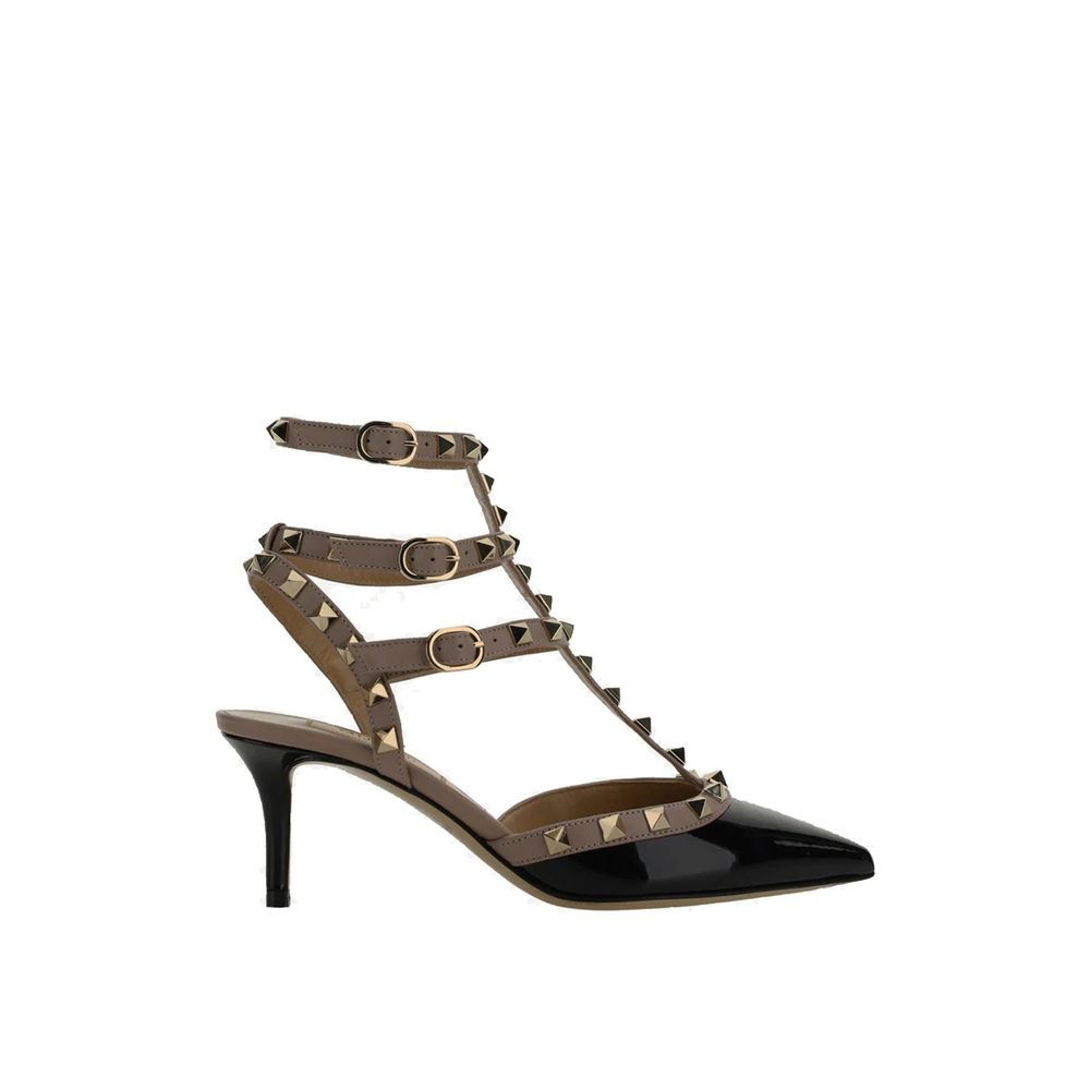 Black Calfskin Pumps