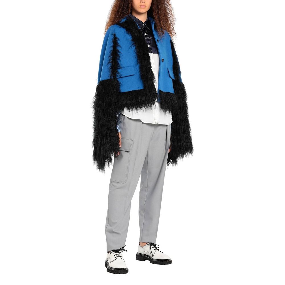 Blue Wool Cloacks