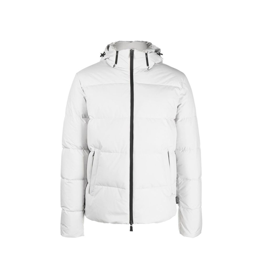 Gray Polyester Coat