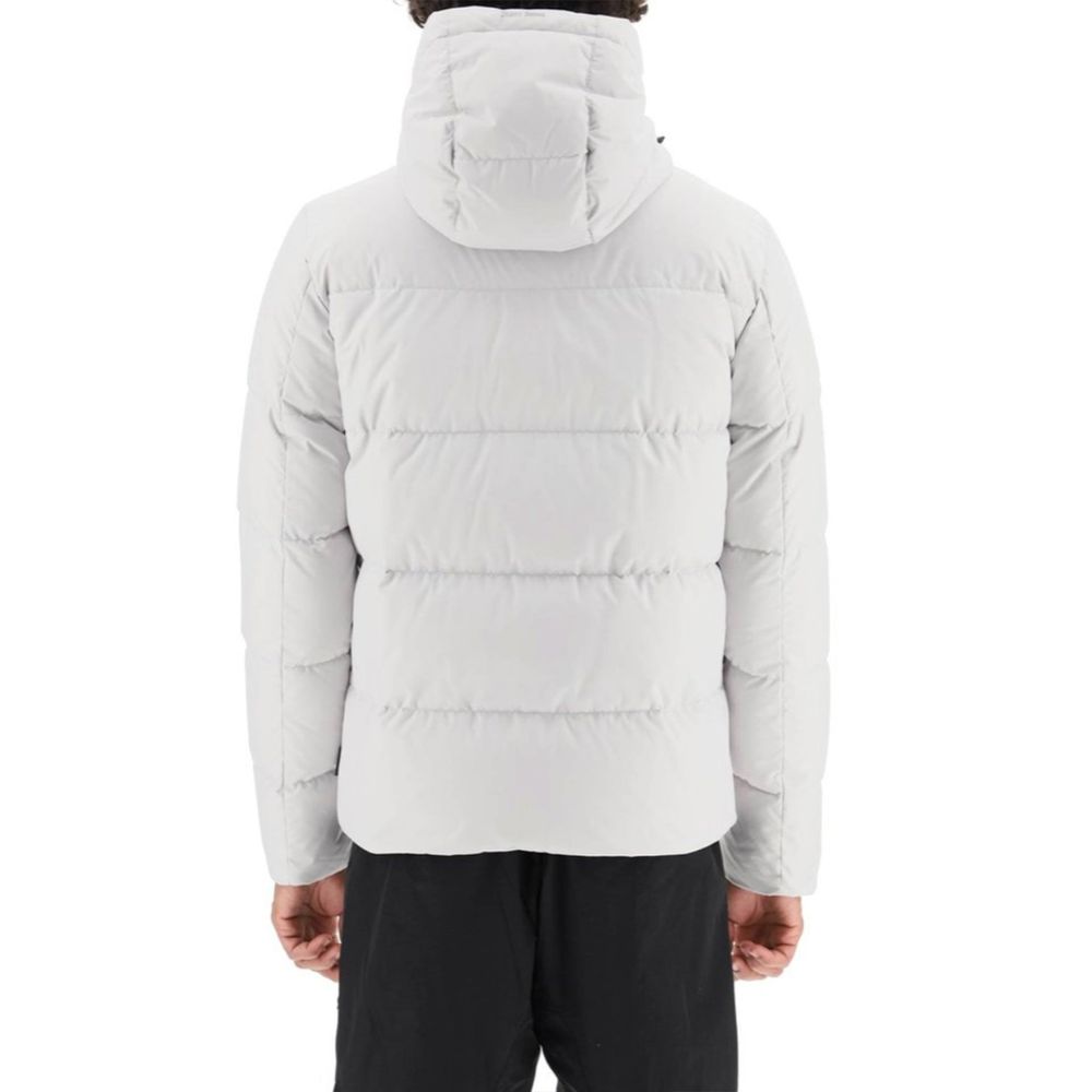 Gray Polyester Coat