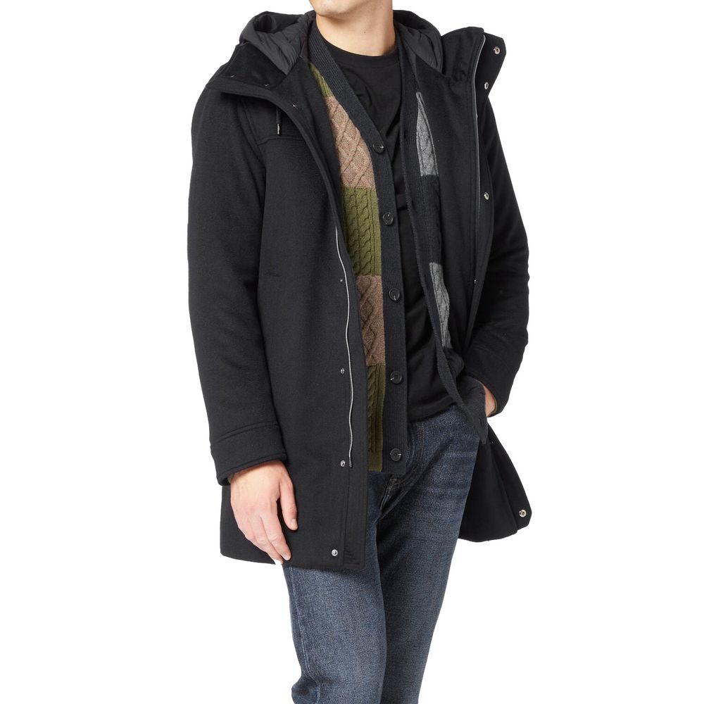 Black Cashmere Coat