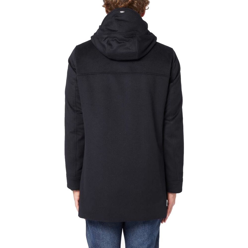 Black Cashmere Coat