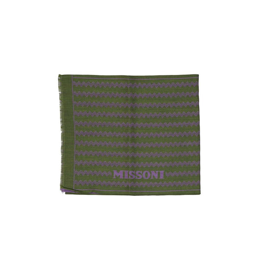 Bicolor Wool Scarf
