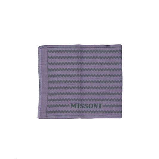Purple Wool Scarf