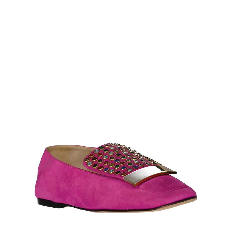 Multicolor Calfskin Slip-On Loafers