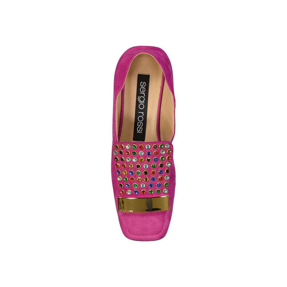 Multicolor Calfskin Slip-On Loafers