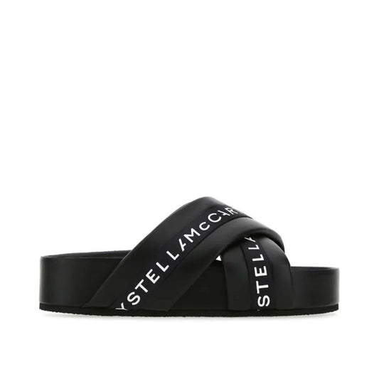 Black Polyethylene Slippers